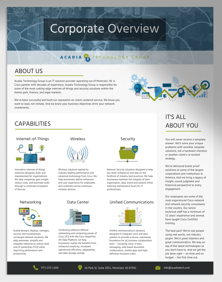 image of corporate overview download